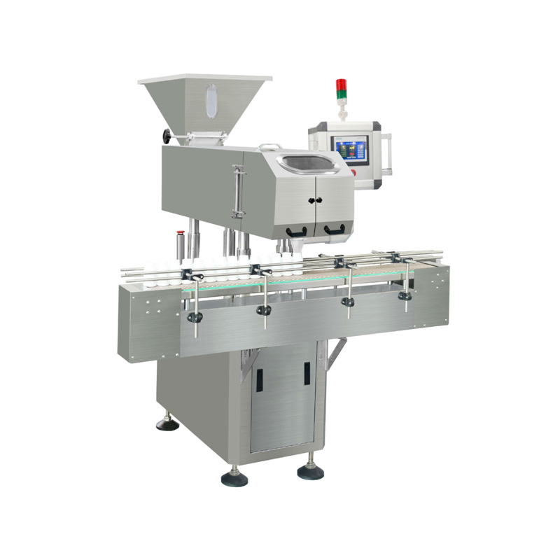 Automatic tablet capsule counting line