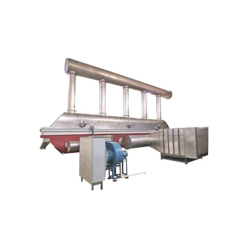 Vibrating fluidized bed dryer