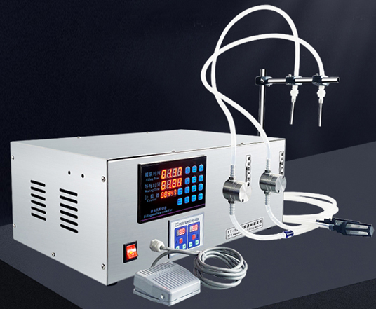 Magnetic pump filling machine